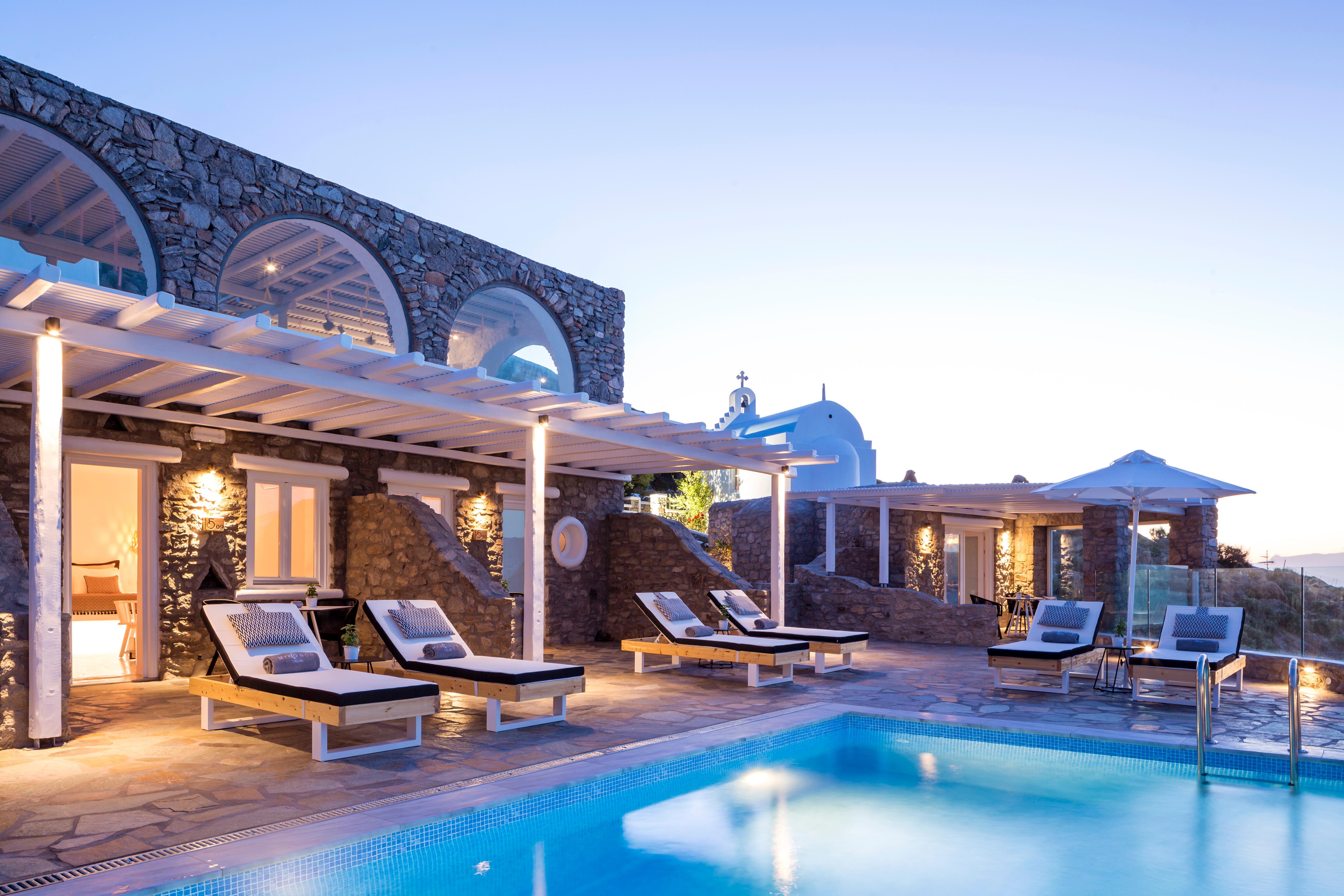 Mykonos No5 Luxury Suites & Villas Mykonos Town Екстериор снимка